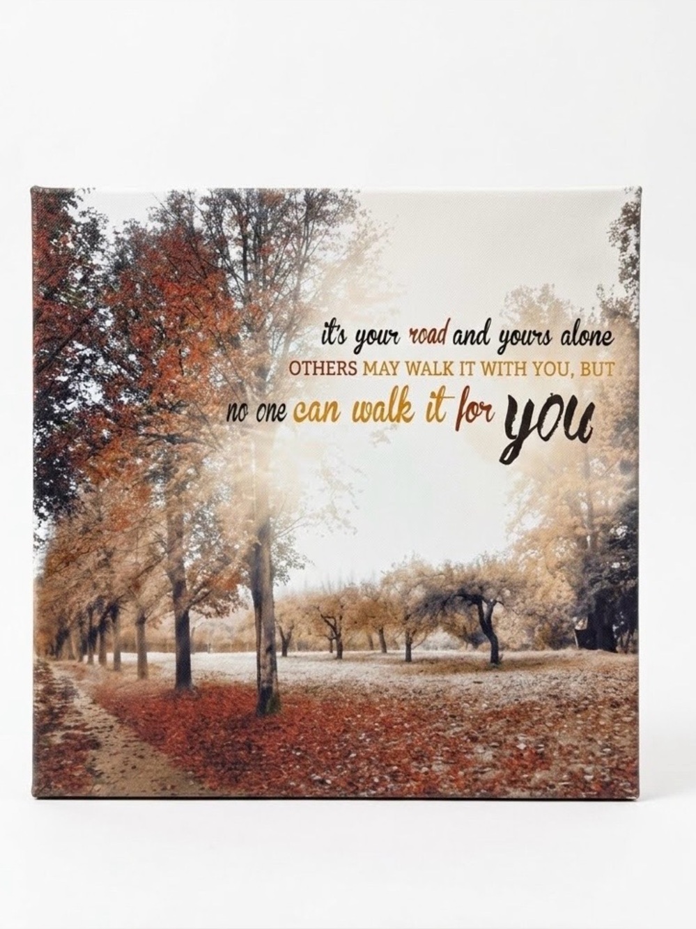 🏡Like New Inspirational Autumn Canvas Art
10 3/4” x 10 3/4”